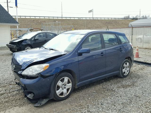 2T1KR32E07C676134 - 2007 TOYOTA COROLLA MA BLUE photo 2