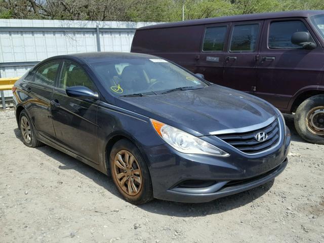 5NPEB4ACXBH112584 - 2011 HYUNDAI SONATA GLS BLUE photo 1