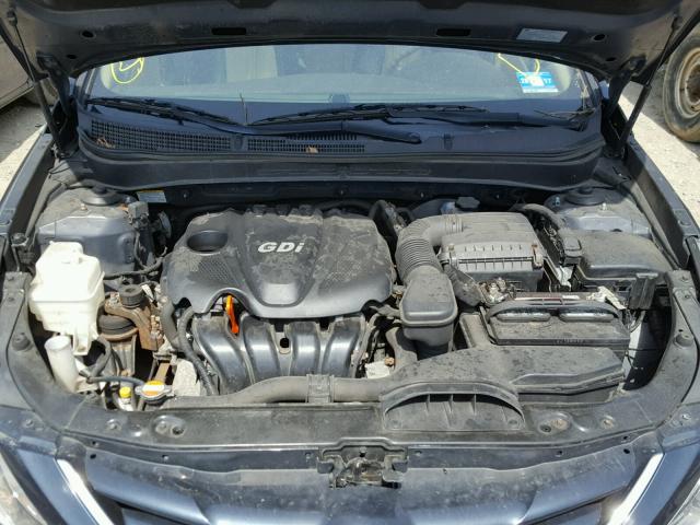 5NPEB4ACXBH112584 - 2011 HYUNDAI SONATA GLS BLUE photo 7