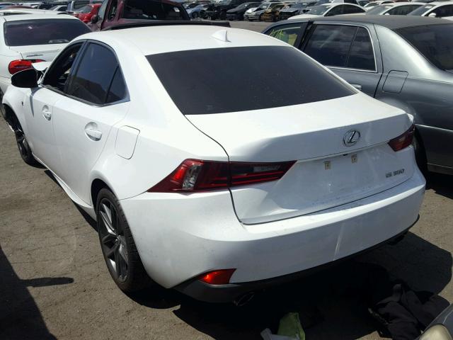 JTHBE1D28E5009324 - 2014 LEXUS IS 350 WHITE photo 3