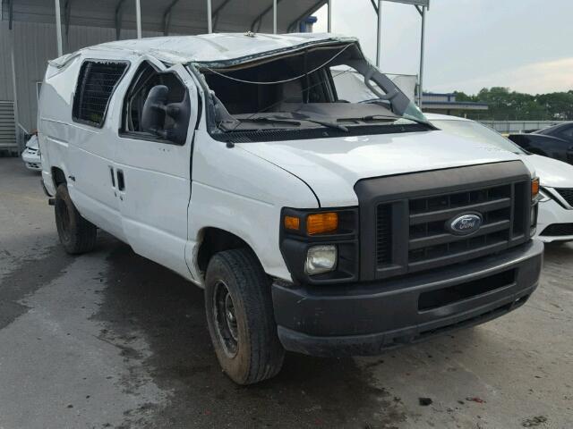 1FTNE2EL5ADA70965 - 2010 FORD ECONOLINE WHITE photo 1