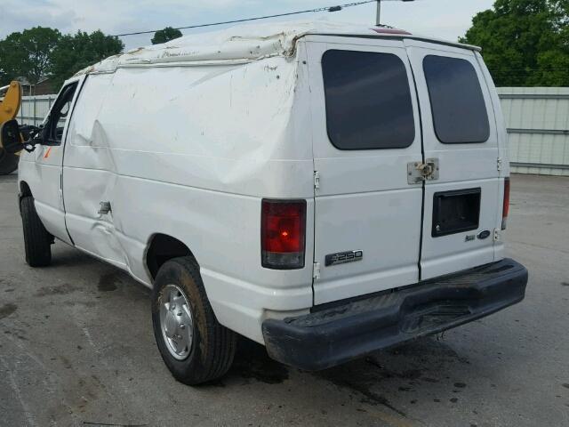 1FTNE2EL5ADA70965 - 2010 FORD ECONOLINE WHITE photo 3