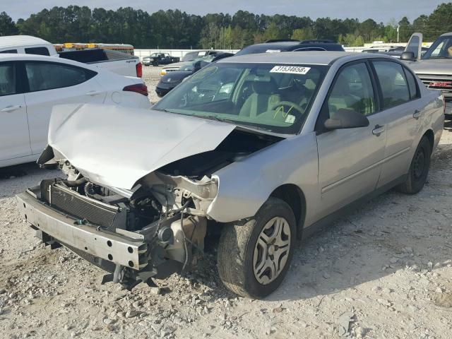 1G1ZS57F67F140644 - 2007 CHEVROLET MALIBU LS 银色 照片 2