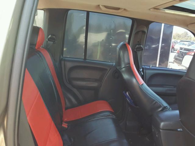 1J4GL38K24W289442 - 2004 JEEP LIBERTY RE BROWN photo 6