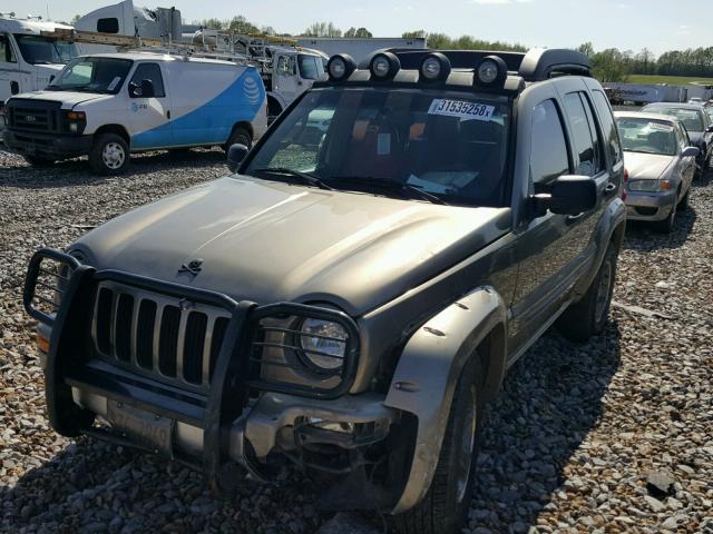 1J4GL38K24W289442 - 2004 JEEP LIBERTY RE BROWN photo 9