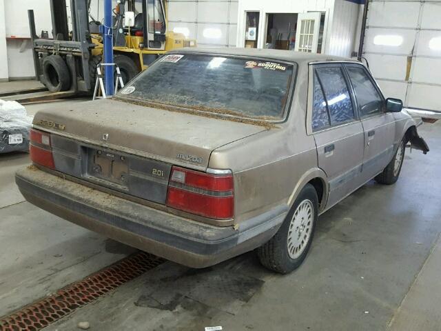 JM1GC2212G1853236 - 1986 MAZDA 626 BROWN photo 4