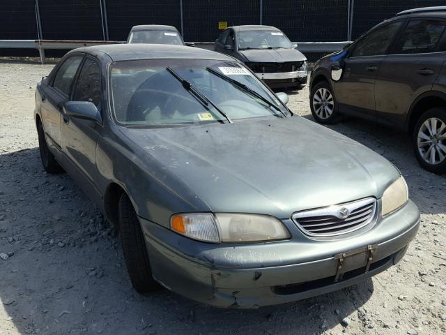 1YVGF22C2W5711155 - 1998 MAZDA 626 DX GREEN photo 1