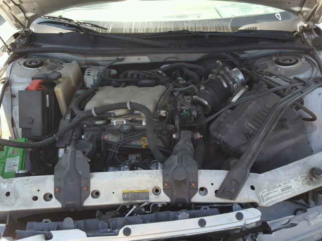 2G4WS52JX31171978 - 2003 BUICK CENTURY CU SILVER photo 7