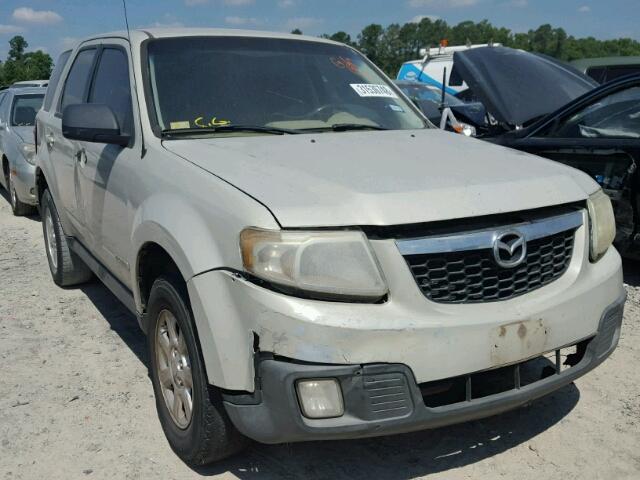 4F2CZ02Z28KM08787 - 2008 MAZDA TRIBUTE I CREAM photo 1