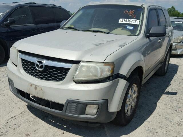 4F2CZ02Z28KM08787 - 2008 MAZDA TRIBUTE I CREAM photo 2