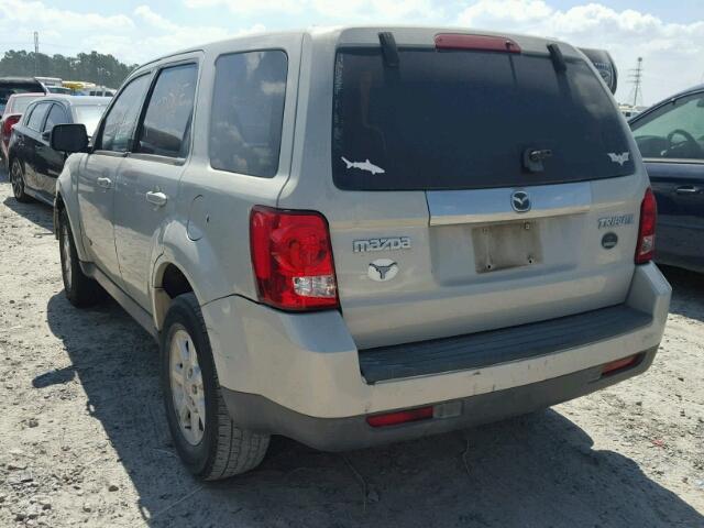 4F2CZ02Z28KM08787 - 2008 MAZDA TRIBUTE I CREAM photo 3