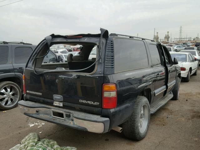 1GNEC16Z53J112257 - 2003 CHEVROLET SUBURBAN C BLACK photo 4