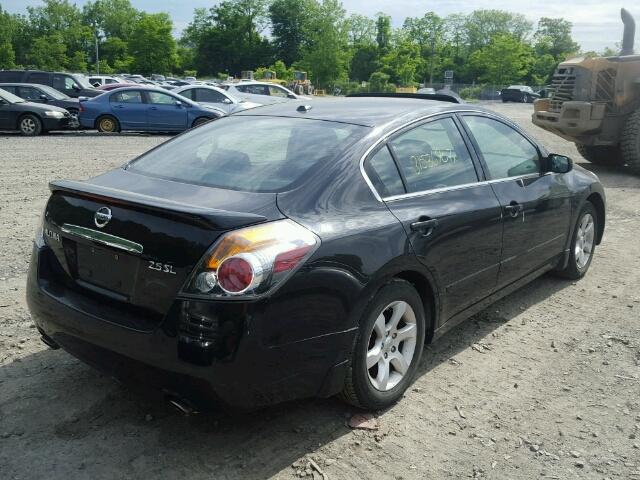 1N4AL21E68C234225 - 2008 NISSAN ALTIMA 2.5 BLACK photo 4