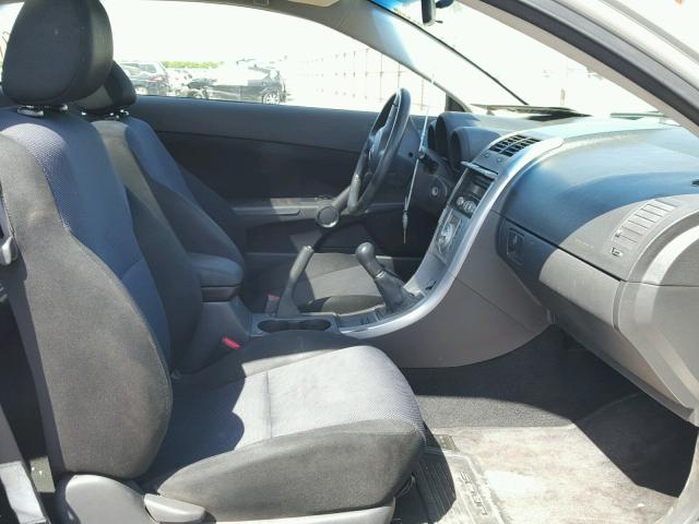 JTKDE177050047752 - 2005 TOYOTA SCION TC 银色 照片 5