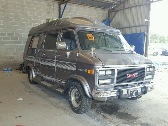 1GDEG25K8SF519719 - 1995 GMC RALLY WAGO BROWN photo 1