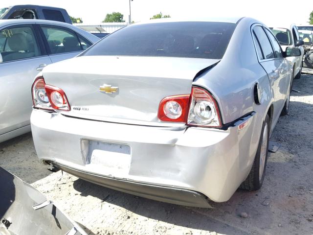 1G1ZA5E14BF282901 - 2011 CHEVROLET MALIBU LS 银色 照片 4