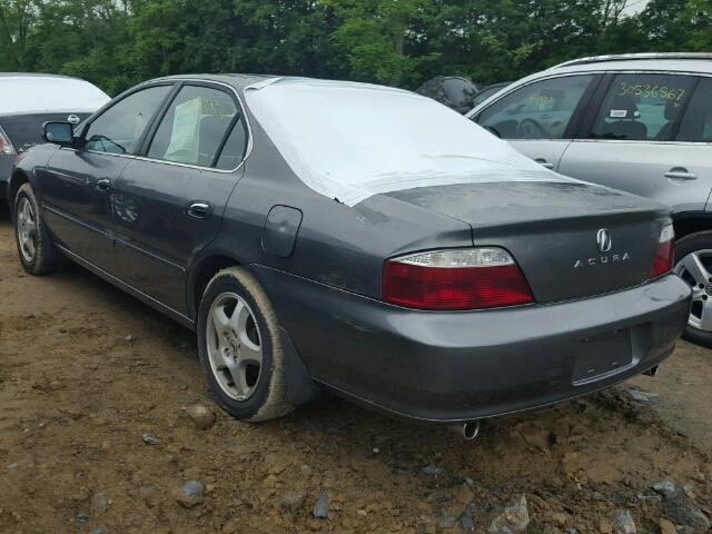 19UUA56693A006001 - 2003 ACURA 3.2 TL GRAY photo 3