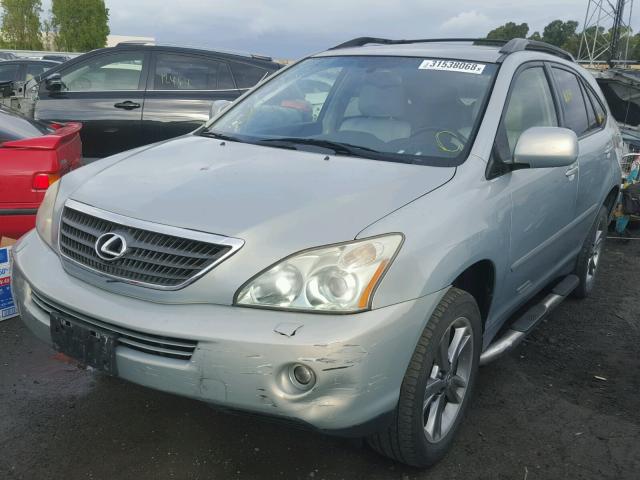 JTJHW31U260026626 - 2006 LEXUS RX 400 SILVER photo 2