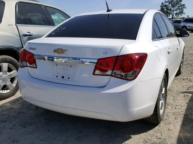 1G1PC5SB7E7129782 - 2014 CHEVROLET CRUZE LT WHITE photo 4