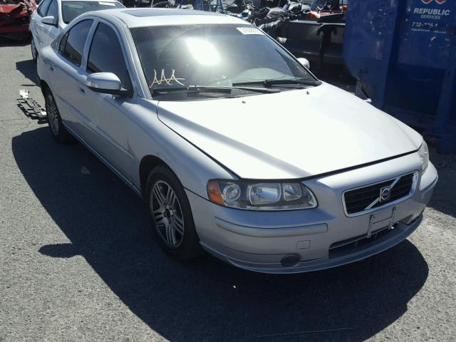 YV1RS592782688785 - 2008 VOLVO S60 2.5T SILVER photo 1