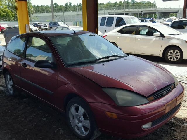 3FAFP31373R133560 - 2003 FORD FOCUS ZX3 RED photo 1