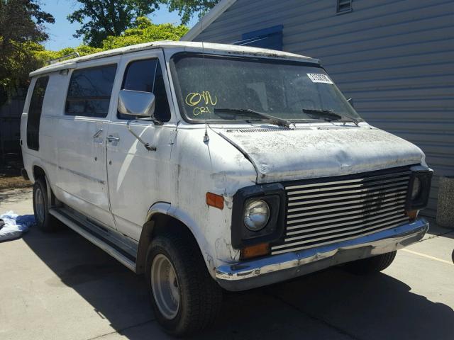 CGL257U150399 - 1977 GMC VAN WHITE photo 1