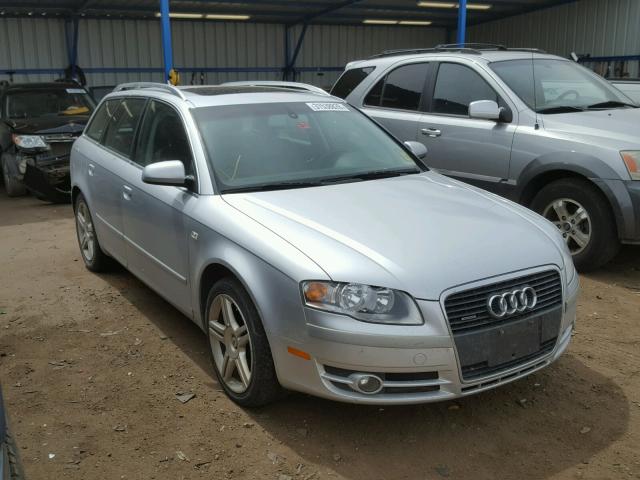 WAUKF78E66A167849 - 2006 AUDI A4 2.0T AV SILVER photo 1