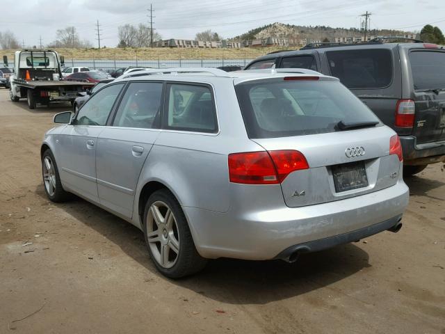 WAUKF78E66A167849 - 2006 AUDI A4 2.0T AV SILVER photo 3