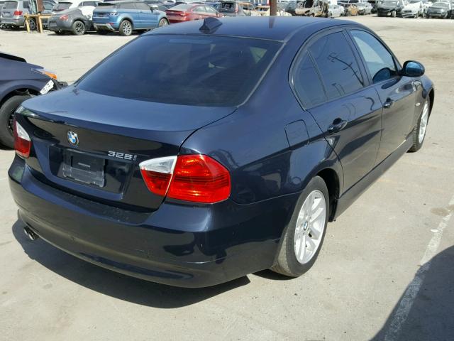 WBAVC53547FZ76482 - 2007 BMW 328 I SULE BLUE photo 4