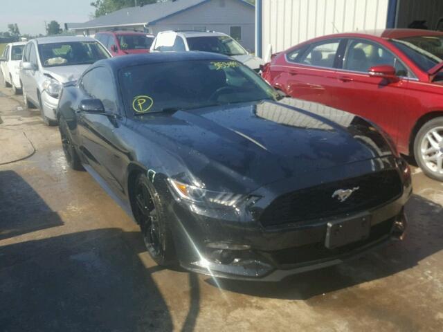 1FA6P8THXF5388653 - 2015 FORD MUSTANG BLUE photo 1