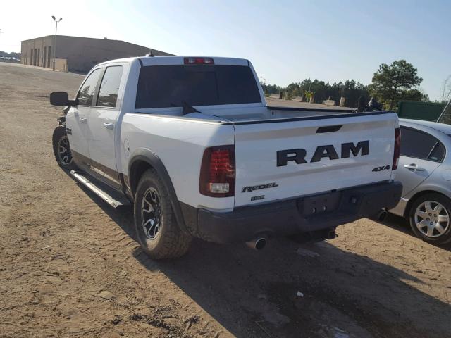 1C6RR7YT5HS552430 - 2017 RAM 1500 REBEL თეთრი ფოტო 3