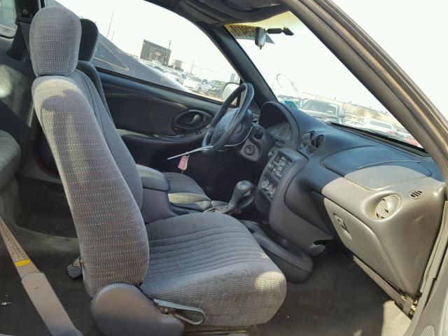 1G2NE12M1TM555912 - 1996 PONTIAC GRAND AM S RED photo 5