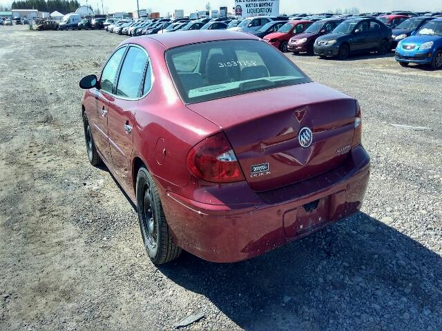 2G4WJ532151319125 - 2005 BUICK ALLURE CXL RED photo 3