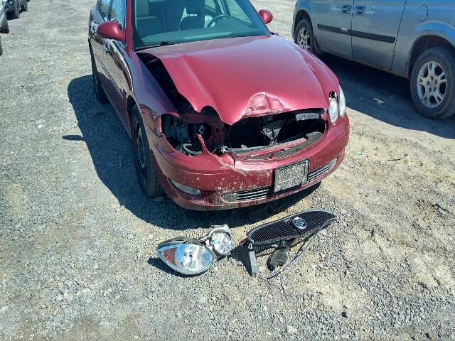 2G4WJ532151319125 - 2005 BUICK ALLURE CXL RED photo 9