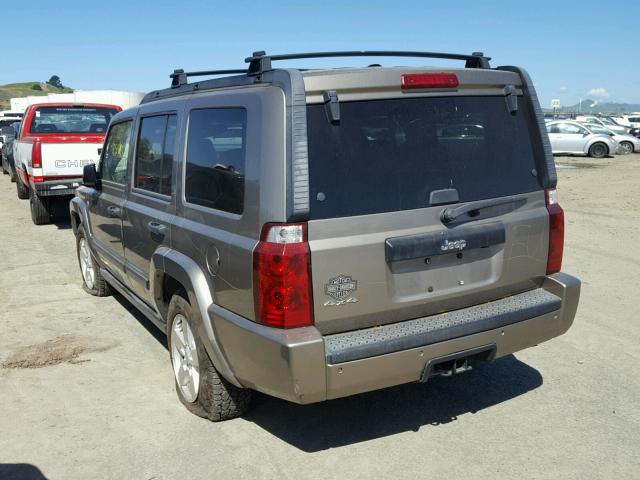 1J8HG48N46C257913 - 2006 JEEP COMMANDER GOLD photo 3