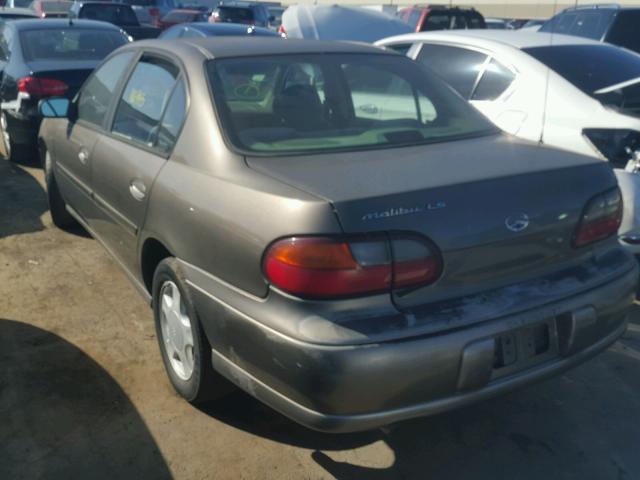 1G1NE52J3Y6187438 - 2000 CHEVROLET MALIBU LS 灰色 照片 3