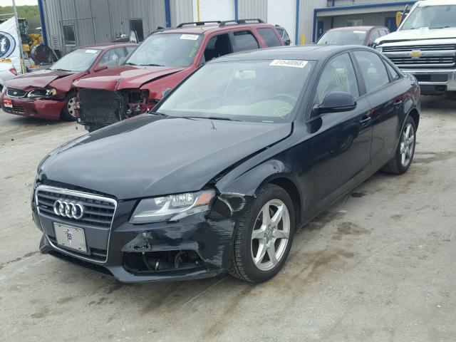 WAULF78K69N015111 - 2009 AUDI A4 2.0T QU BLACK photo 2