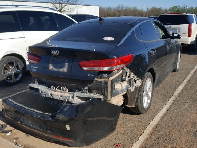 5XXGU4L3XGG042006 - 2016 KIA OPTIMA EX BLACK photo 4