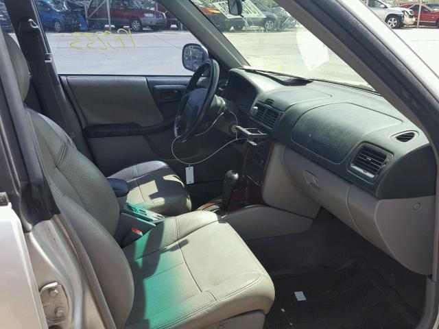 JF1SF6551XH740625 - 1999 SUBARU FORESTER S SILVER photo 5