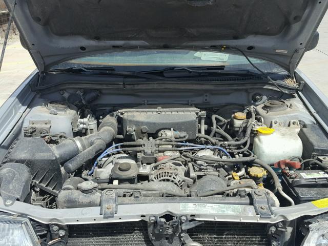 JF1SF6551XH740625 - 1999 SUBARU FORESTER S SILVER photo 7