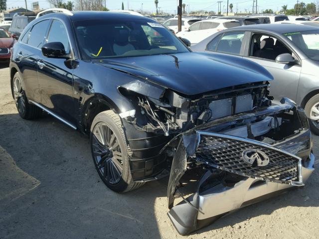 JN8CS1MU5HM144131 - 2017 INFINITI QX70 BLACK photo 1