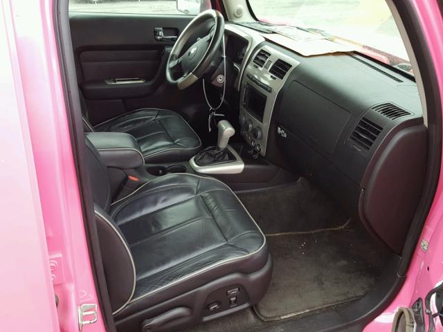 5GTDN136768318354 - 2006 HUMMER H3 PINK photo 5