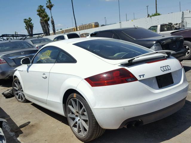 TRUJF38JX91016916 - 2009 AUDI TT WHITE photo 3