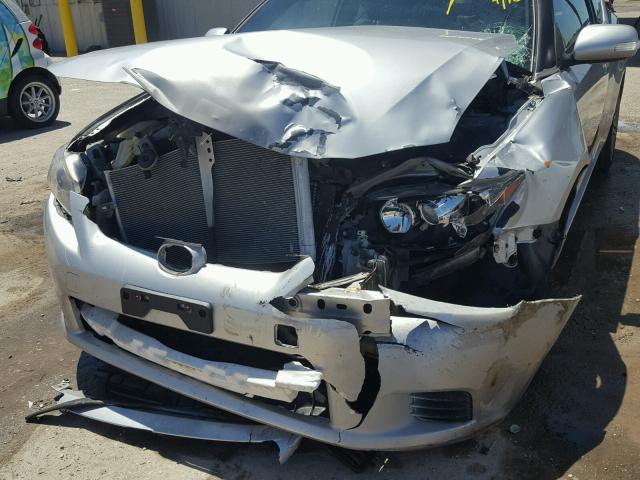 JTKJF5C75C3032544 - 2012 TOYOTA SCION TC 银色 照片 9