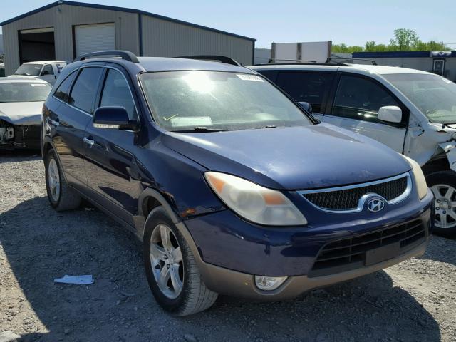 KM8NU13C77U016295 - 2007 HYUNDAI VERACRUZ G BLUE photo 1