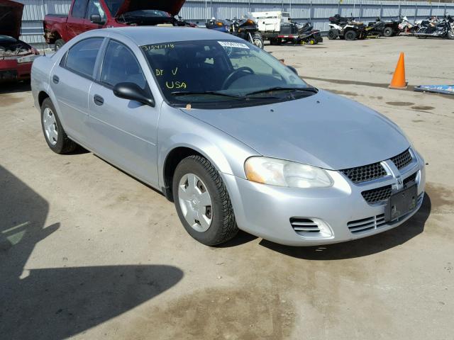 1B3EL36X74N358788 - 2004 DODGE STRATUS SE SILVER photo 1