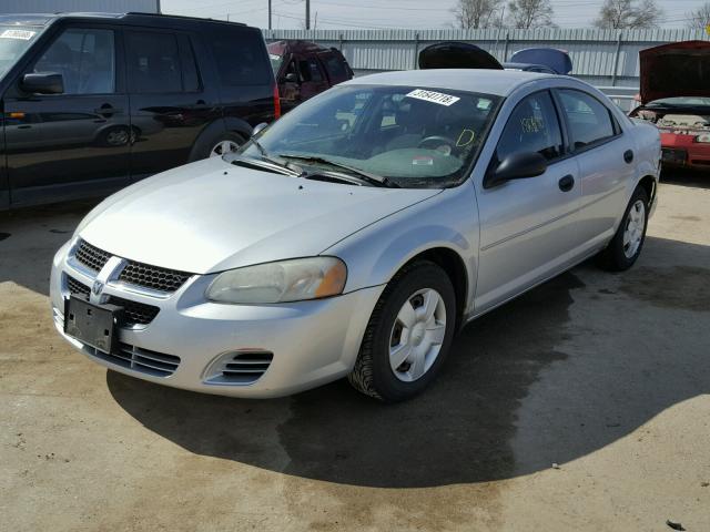 1B3EL36X74N358788 - 2004 DODGE STRATUS SE SILVER photo 2