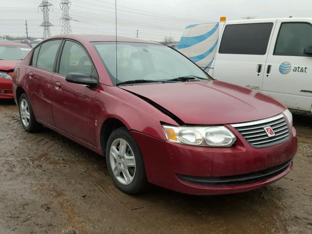 1G8AJ55F77Z159271 - 2007 SATURN ION LEVEL RED photo 1