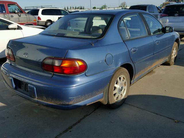 1G1NE52M1W6147916 - 1998 CHEVROLET MALIBU LS ლურჯი ფოტო 4