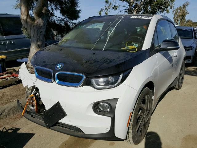 WBY1Z6C32HV548615 - 2017 BMW I3 BEV WHITE photo 2